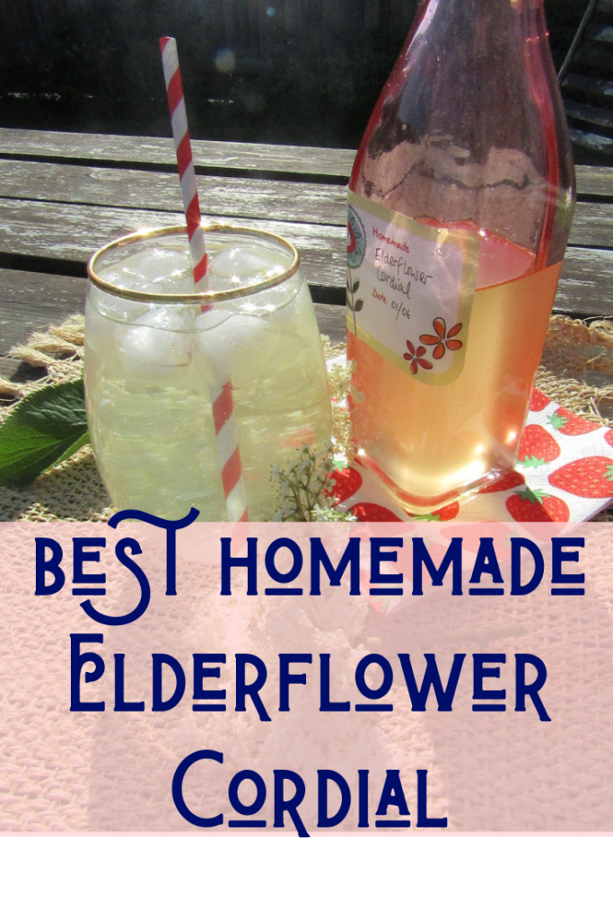 Step-by-step guide for how to make homemade elderflower cordial. This refreshing, non-alcoholic summer drink is incredibly easy to make and oh, so moreish!