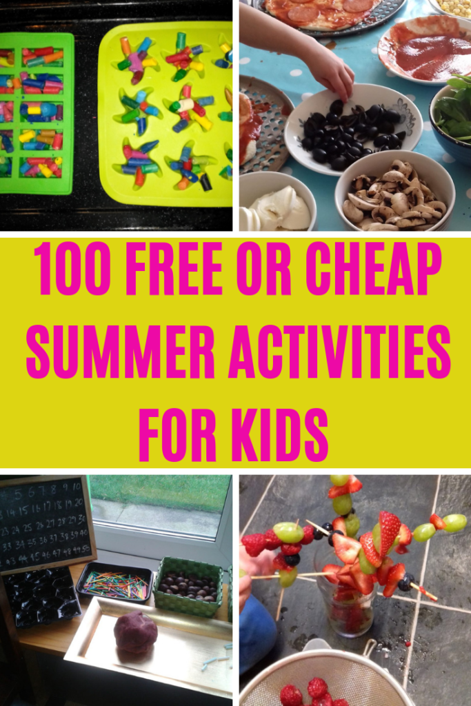 Huge list of free/cheap activities to keep your children happy this summer - with FREE summer bucket list download! #kids #summer #bucketlist #activities #free