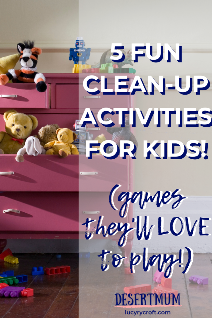 These clever, simple clean up games will make tidying fun for your kids, teaching them valuable life skills and saving you time! #parenting #tidyup #cleanup #games #lifeskills
