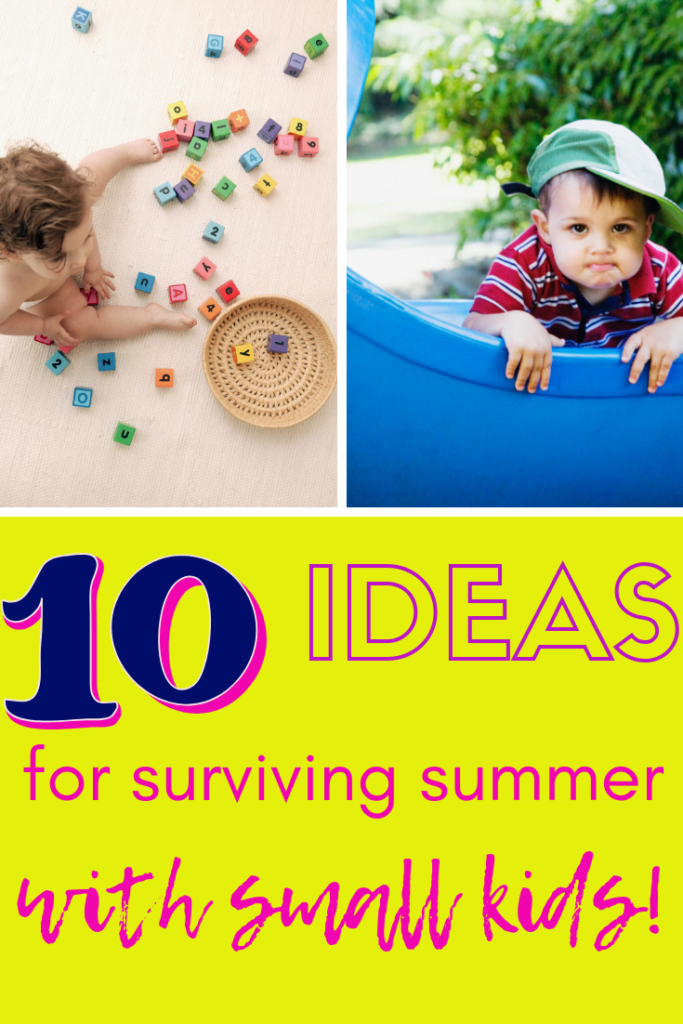 Daunted by the prospect of a long summer break with young children? This guide is packed full of tips, ideas and activities to help you preserve your sanity! #summer #parenting #toddlers #babies #preschoolers