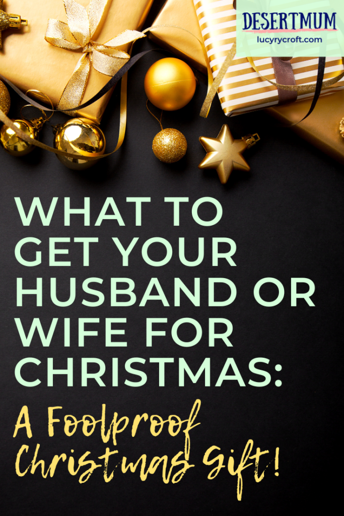 What should I get my husband or wife for Christmas? This thoughtful Christmas gift will solve your dilemma of what to get your husband or wife. And it will strengthen your marriage too!