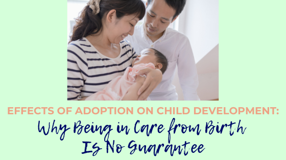 This article explains why adopted children are more susceptible to pre-birth factors which might affect their development, such as domestic violence, drinking alcohol and substance abuse. It counters the argument that just because a child is taken into care at birth they will be 'fine'.