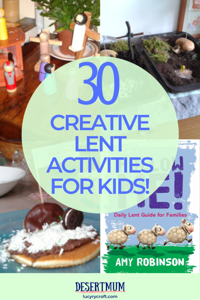 A jam-packed post of 30 creative Lenten crafts and other activities for kids. Whether Catholic, Lutheran or Protestant, you will find something here to help your child grasp the meaning of Lent.