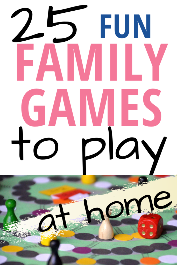 Loads of family game ideas which are fun for children and adults alike!