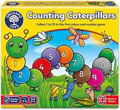 Orchard Toys Counting Caterpillars Game: Amazon.co.uk: Toys & Games